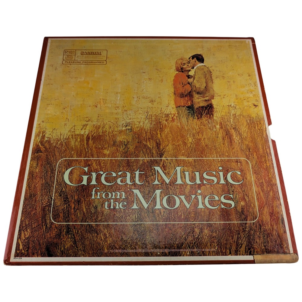 Great Music from the Movies Readers Digest RD4-39 4 LP Set Duplicate Side Label
